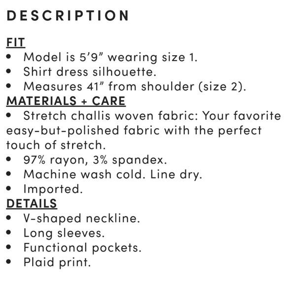 Torrid Plaid Challis Dress - Picture 4 of 5